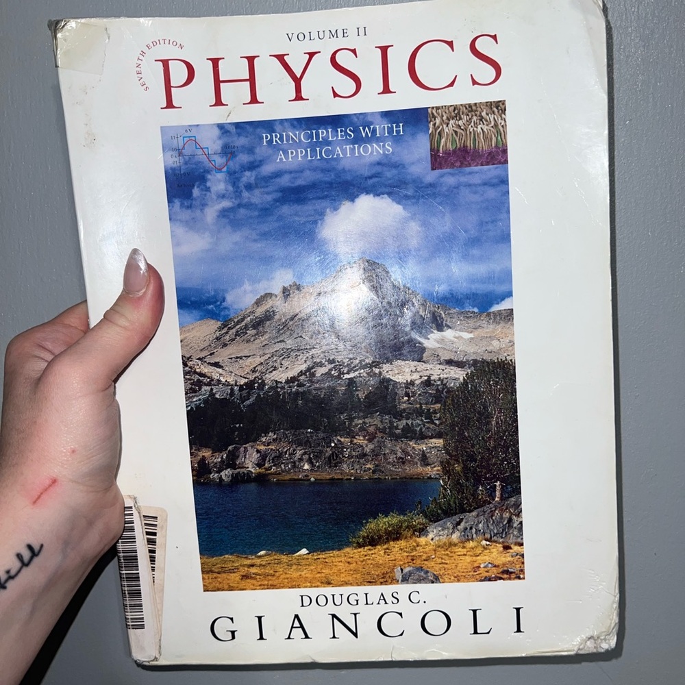 physics volume 2 text book by douglas c. giancoli